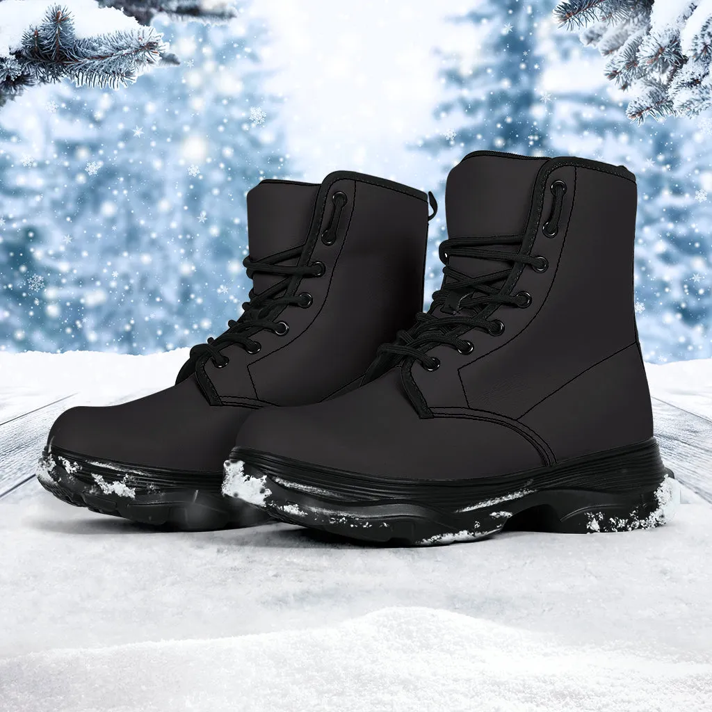 Black Chunky Boots